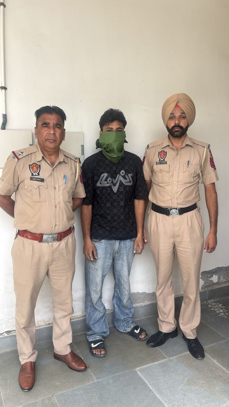 ਕਾਠਗੜ੍ਹ ਪੁਲਿਸ ਨਸ਼ੀਲੀ ਗੋਲੀਆਂ ਨਾਲ  1 ਵਿਆਕਤੀ ਕੀਤਾ ਕਾਬੂ