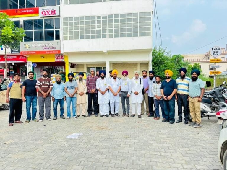 ਪ੍ਰਵਾਸੀਆਂ ਦੀਆਂ ਪੰਜਾਬ ਵਿਚ ਵੱਧ ਰਹੀਆਂ ਵਧੀਕੀਆਂ ਰੋਕਣ ਲਈ ਉਨ੍ਹਾਂ ਦੇ ਖਿਲਾਫ ਬਲਾਚੌਰ ਦਾਣਾ ਮੰਡੀ ਵਿਖੇ ਵਿਸ਼ਾਲ ਰੋਸ ਧਰਨਾ ਅੱਜ 