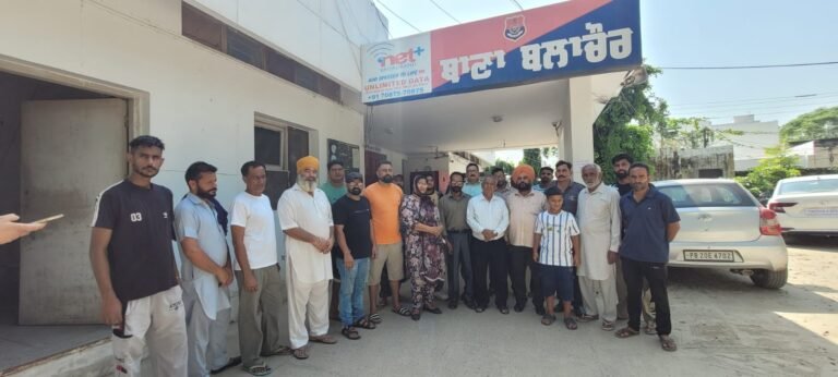 ਪਿੰਡ ਠਠਿਆਲਾ ਬੇਟ ਪੰਚਾਇਤ ਦੀ ਸਹਿਮਤੀ ਨਾਲ ਕੱਲ ਕਾਬੂ ਕੀਤੇ ਵਿਅਕਤੀ ਨੂੰ ਪੁਲਿਸ ਨੇ ਛੱਡਿਆ 