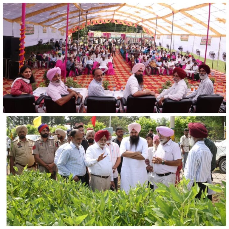 ਪੀ ਏ ਯੂ ਦੇ ਖੇਤਰੀ ਖੋਜ ਕੇਂਦਰ ਬੱਲੋਵਾਲ ਸੌਂਖੜੀ ਵਿਖੇ ਲੱਗੇ ਕਿਸਾਨ ਮੇਲੇ ਵਿੱਚ ਕਿਸਾਨਾਂ ਦੀ ਭਰਪੂਰ ਹਾਜ਼ਰੀ ਦਰਜ ਹੋਈ