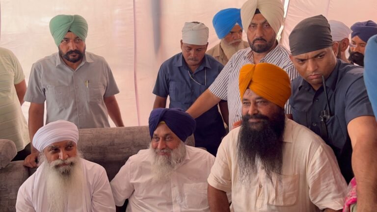 ਸਰਦਾਰ ਸੁਖਬੀਰ ਸਿੰਘ ਬਾਦਲ ਪ੍ਰਧਾਨ ਸ਼੍ਰੋਮਣੀ ਅਕਾਲੀ ਦਲ ਬਾਦਲ ਦਾ ਹਰ ਹੁਕਮ ਖਿੜੇ ਮੱਥੇ ਪ੍ਰਵਾਨ ਕਰਾਂਗੇ :ਹਿੰਮਤ ਸਿੰਘ ਰਾਜਾ 