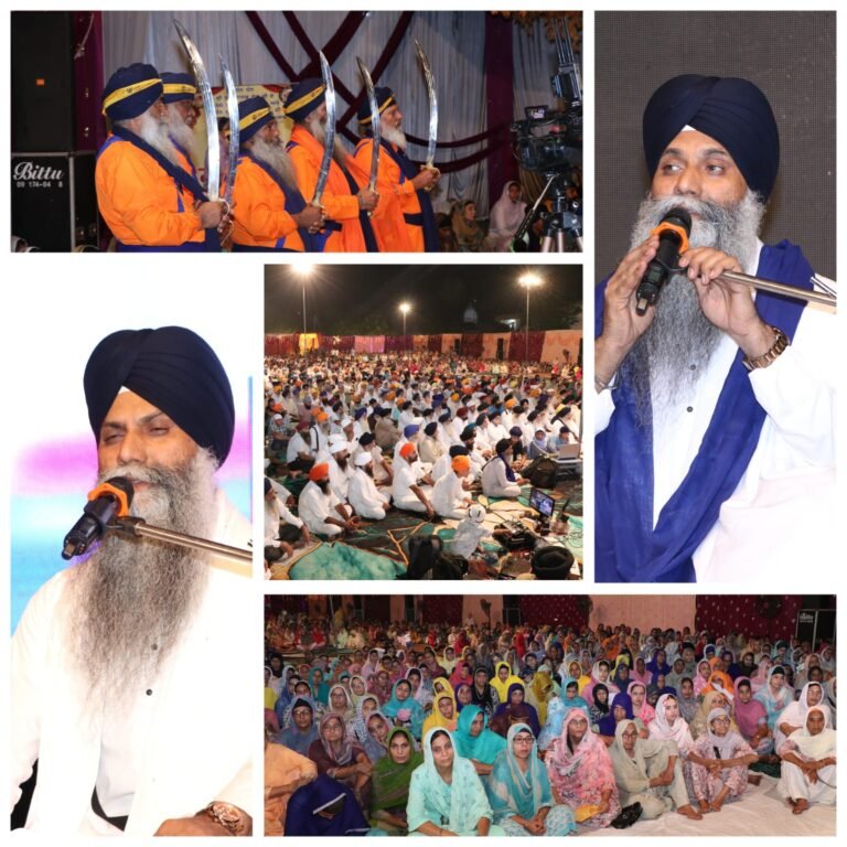 ਬਲਾਚੌਰ ਤਹਿਸੀਲ ਪੱਧਰੀ ਸਮਾਗਮ ਦੌਰਾਨ  ਹਜ਼ਾਰਾਂ ਦੀ ਗਿਣਤੀ ਵਿੱਚ ਸੰਗਤਾਂ ਹੋਈਆਂ ਨਤਮਸਤਕ