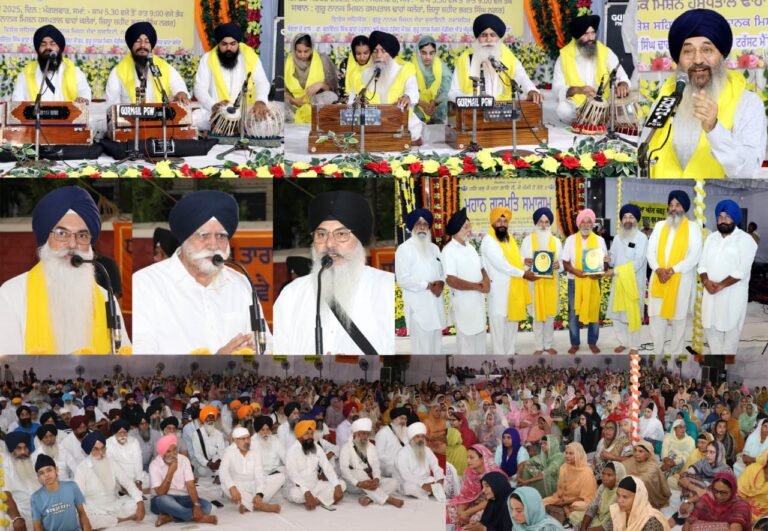 ਗੁਰੂ ਨਾਨਕ ਮਿਸ਼ਨ ਹਸਪਤਾਲ ਢਾਹਾਂ ਕਲੇਰਾਂ ਵਿਖੇ ਚੜ੍ਹਦੀ ਕਲਾ ਨਾਲ ਕਰਵਾਇਆ ਗਿਆ 13ਵਾਂ ਗੁਰਮਤਿ ਸਮਾਗਮ