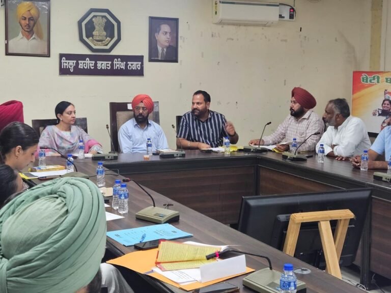 ਚੇਅਰਮੈਨ ਮਲਕੀਤ ਸਿੰਘ ਥਿੰਦ ਨੇ ਪੱਛੜੀਆਂ ਸ਼੍ਰੇਣੀਆਂ ਦੀ ਭਲਾਈ ਲਈ ਸਕੀਮਾਂ ਦਾ ਲਿਆ ਜਾਇਜਾ