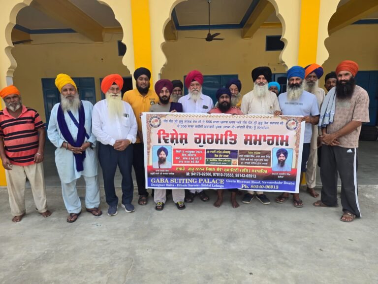 ਗੁ: ਟਾਹਲੀ ਸਾਹਿਬ ਪਿੰਡ ਸੁੱਧਾ ਮਾਜਰਾ ਵਿਖੇ 21ਵੇਂ ਵਿਸ਼ੇਸ਼ ਗੁਰਮਤਿ ਸਮਾਗਮ ਭਲਕੇ