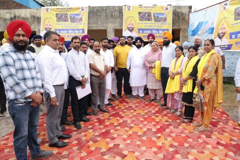 ਸਰਸਾ ਨੰਗਲ ਵਿਖੇ ਬਣੇਗਾ ਫੁੱਟ ਓਵਰ ਬ੍ਰਿਜ਼, ਇਲਾਕਾ ਵਾਸੀਆਂ ਨੂੰ ਮਿਲੇਗੀ ਵੱਡੀ ਰਾਹਤ- ਹਰਜੋਤ ਬੈਂਸ