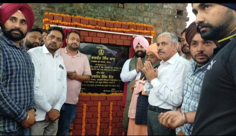 ਗੁਰੂ ਸਾਹਿਬਾਨ ਦੀ ਕ੍ਰਿਪਾ ਨਾਲ ਇਲਾਕੇ ਨੂੰ ਵੱਡੇ ਵੱਡੇ ਪ੍ਰੋਜੈਕਟ ਦੇ ਕੇ ਵਾਅਦੇ ਪੂਰੇ ਕੀਤੇ- ਹਰਜੋਤ ਬੈਂਸ 