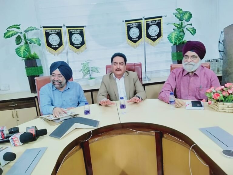 ਲੈਮਰਿਨ ਟੈਕ ਸਕਿੱਲਜ਼ ਯੂਨੀਵਰਸਿਟੀ, ਪੰਜਾਬ, ਨੇ ਝੂਠੇ ਦੋਸ਼ਾਂ ‘ਤੇ ਸਪੱਸ਼ਟੀਕਰਨ ਜਾਰੀ ਕੀਤਾ ਅਤੇ ਸਾਬਕਾ ਚਾਂਸਲਰ ਵਿਰੁੱਧ ਵਿੱਤੀ ਜਾਂਚ ਪੂਰੀ ਹੋਣ ਦੀ ਪੁਸ਼ਟੀ ਕੀਤੀ।