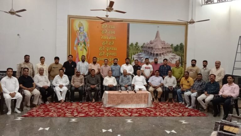 ਐਤਵਾਰ ਨੂੰ ਹੋਏ ਵਿਸੇਸ਼ ਇਜਲਾਸ ਵਿੱਚ ਵਿਸ਼ੂ ਰਾਣਾ ਸਰਬਸੰਮਤੀ ਦੇ ਨਾਲ ਸ਼੍ਰੀ ਬਾਬਾ ਬਲਰਾਜ ਜੀ ਮੰਦਿਰ ਪ੍ਰਬੰਧਕ ਕਮੇਟੀ ਦੇ ਪ੍ਰਧਾਨ ਚੁਣੇ ਗਏ