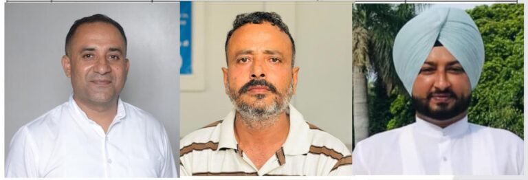 ਜ਼ਿਲ੍ਹਾ ਸ਼ਹੀਦ ਭਗਤ ਸਿੰਘ ਨਗਰ ਮੀਡੀਆ ਦੇ ਹਲਕਾ ਕੋਆਰਡੀਨੇਟਰ  ਤੇ ਵਾਈਸ ਕੋਆਰਡੀਨੇਟਰ ਨਿਯੁਕਤ ਕੀਤੇ ਗਏ…. ਚੰਦਰ ਮੋਹਨ ਜੇ ਡੀ 