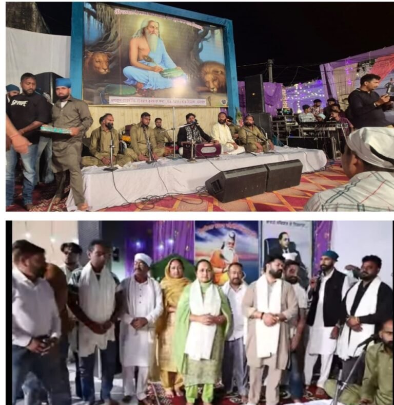 ਭਗਵਾਨ ਵਾਲਮੀਕਿ ਨੇ ਸਾਨੂੰ ਸੱਚਾਈ ਤੇ ਨੇਕੀ ਦੇ ਰਸਤੇ ’ਤੇ ਚੱਲਣ ਦੀ ਦਿੱਤੀ ਪ੍ਰੇਰਣਾ : ਹਰਮੇਸ਼ ਰੰਗੀਲਾ 