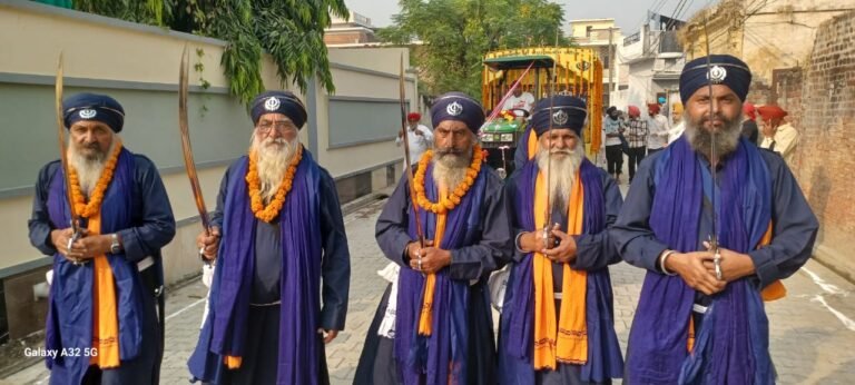 ਸ੍ਰੀ ਗੁਰੂ ਨਾਨਕ ਦੇਵ ਮਹਾਰਾਜ ਜੀ ਦਾ ਪ੍ਰਕਾਸ਼ ਪੁਰਬ ਸਰਧਾ- ਪੂਰਵਕ ਮਨਾਇਆ ਗਿਆ