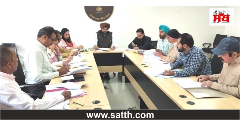 ਡਿਪਟੀ ਕਮਿਸ਼ਨਰ ਵੱਲੋਂ ਮਾਲ ਵਿਭਾਗ ਦੇ ਲੰਬਿਤ ਕੇਸਾਂ ਦੇ ਨਿਪਟਾਰੇ ਲਈ ਤੇਜੀ ਲਿਆਉਣ ਦੇ ਨਿਰਦੇਸ਼ 