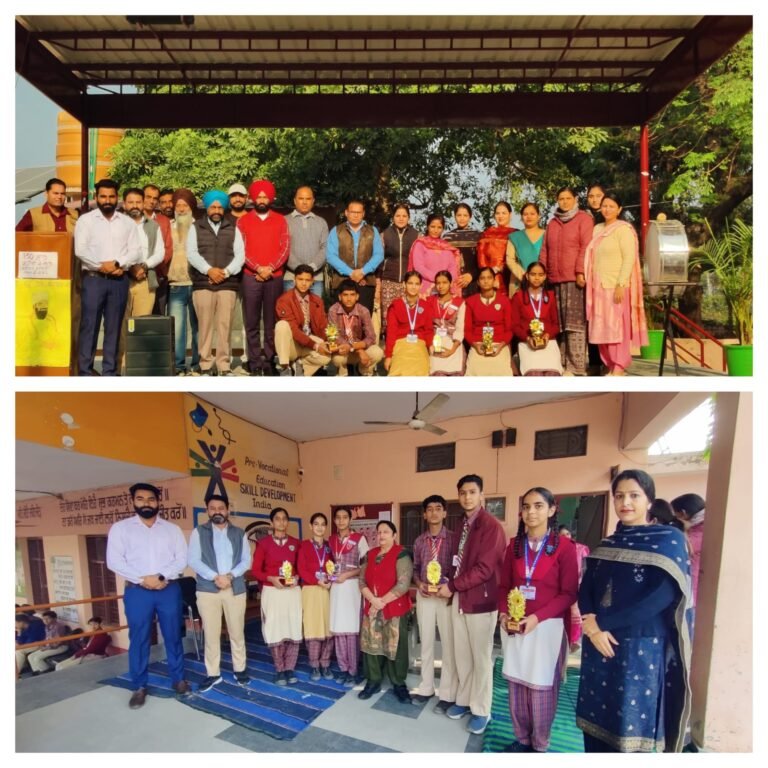 ਪੀ.ਐੱਮ. ਸ੍ਰੀ ਸਕੂਲ ਰੱਤੇਵਾਲ ਦੇ ਵਿਦਿਆਰਥੀਆਂ ਨੇ ਬਲਾਕ ਪੱਧਰੀ ਵਿਗਿਆਨ ਪ੍ਰਦਰਸ਼ਨੀ ਵਿੱਚ ਮਾਰੀਆਂ ਮੱਲਾਂ