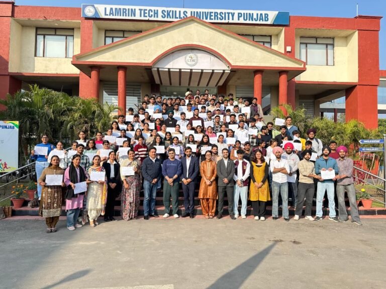 ਰਾਜ ਪੱਧਰੀ ਯੁਵਾ ਆਪਦਾ ਮਿੱਤਰ ਯੋਜਨਾ ਸਿਖਲਾਈ ਪ੍ਰੋਗਰਾਮ ਐਲ ਟੀ ਐਸ ਯੂ ਪੰਜਾਬ ਵਿਖੇ ਸਮਾਪਤ ਹੋਇਆ