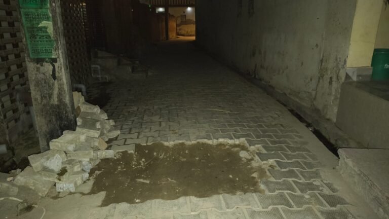 ਪੀਣ ਵਾਲੇ ਪਾਣੀ ਦਾ ਕਨੈਕਸ਼ਨ ਦੇਣ ਲਈ ਪੁੱਟੀ ਗਲੀ ਤੋਂ ਲੋਕ ਪਰੇਸ਼ਾਨ