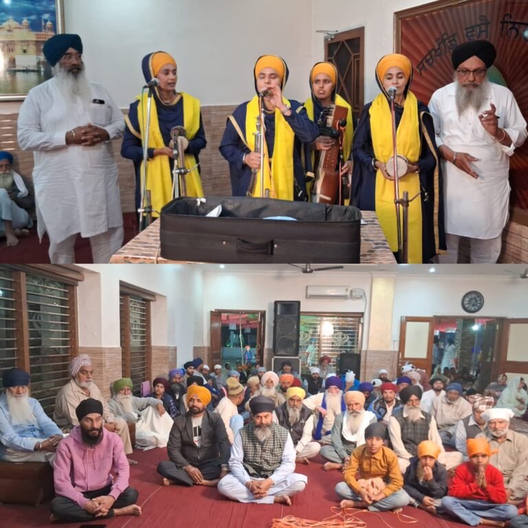 ਗੁਰੂ ਨਾਨਕ ਦੇਵ ਜੀ ਦਾ ਪ੍ਰਕਾਸ਼ ਦਿਹਾੜਾ ਮਨਾਇਆ ਗਿਆ।