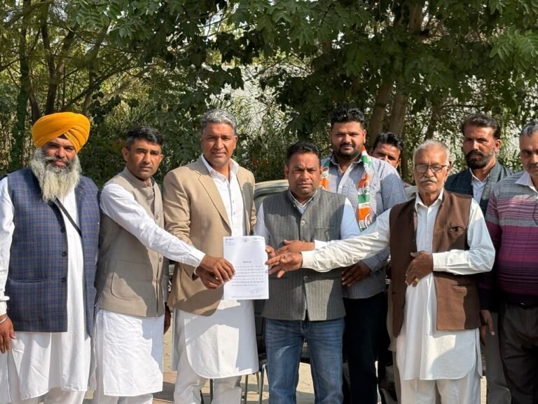 ਚੌਧਰੀ ਦਰਸ਼ਨ ਲਾਲ ਸੇਠੀ ਸ਼ੀਸ਼ੇਵਾਲੇ ਬਾਗੋਵਾਲ ਬਣੇ ਜਿਲ੍ਹਾਂ ਕਾਂਗਰਸ  ਕਮੇਟੀ  ਦੇ ਸਕੱਤਰ