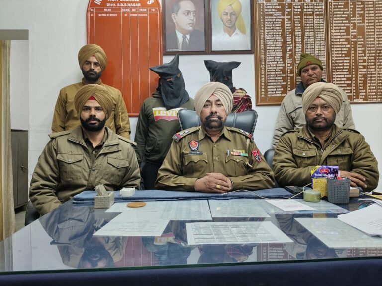 ਨਸ਼ਿਆਂ ਵਿਰੁੱਧ ਜੰਗ: ਪੋਜੇਵਾਲ ਪੁਲਿਸ ਨੇ 4.70 ਗ੍ਰਾਮ ਹੈਰੋਇਨ ਸਮੇਤ ਦੋ ਨੌਜਵਾਨ ਕੀਤੇ ਕਾਬੂ।