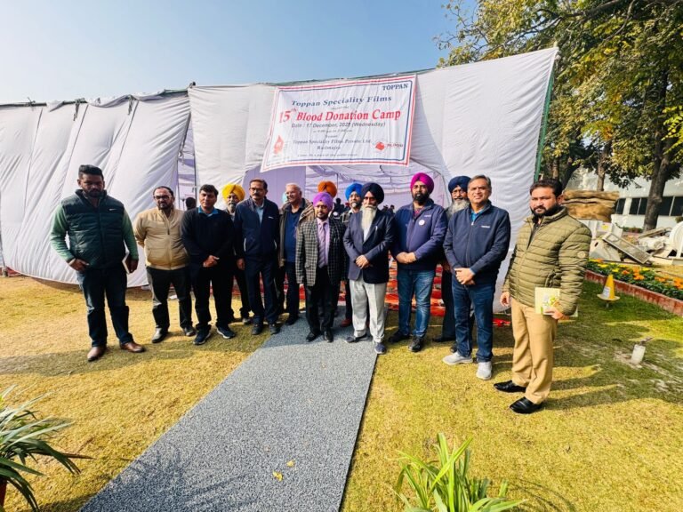 ਟੋਪਾਨ ਇੰਡਸਟਰੀ ਵੱਲੋਂ ਲਗਾਏ ਗਏ ਖੂਨਦਾਨ ਕੈਂਪ ਵਿੱਚ 164 ਯੂਨਿਟ ਖੂਨ ਹੋਇਆ ਇਕੱਤਰ