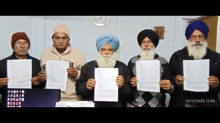 ਸਤਲੁਜ ਦਰਿਆ ਵਿੱਚ ਨਜਾਇਜ਼ ਮਾਈਨਿੰਗ ਖਿਲਾਫ ਮੁੱਖ ਮੰਤਰੀ ਤੇ ਉੱਚ ਅਧਿਕਾਰੀਆਂ ਨੂੰ ਪੱਤਰ ਭੇਜਿਆ